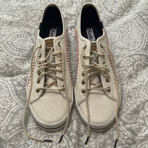 Keds Women’s Baseball Cream Casual Sneakers